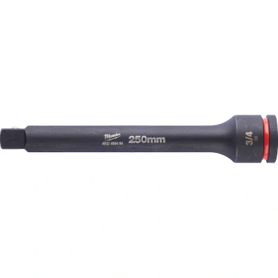Afbeelding van MILWAUKEE 4932480404 SHOCKWAVE slagvaste dop verlengstuk 3/4&quot; 250 mm
