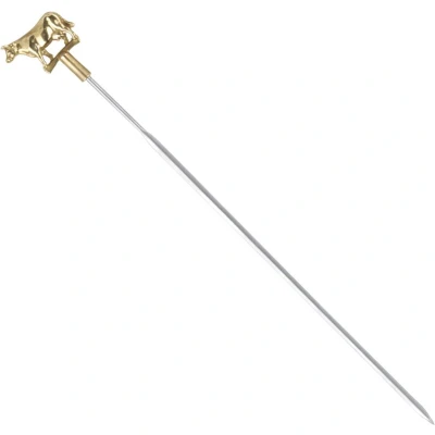 Afbeelding van Triangle Professionele RVS Spies 28 cm Geschikt voor Grill en Oven