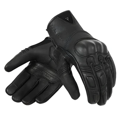 Afbeelding van Rebelhorn Thug Ii Leren Handschoenen Zwart S