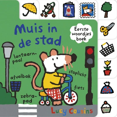 Afbeelding van WPG Uitgevers Muis in de stad Eerste woordjesboek
