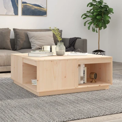 Afbeelding van Salontafel 100x101x40,5 cm massief grenenhout