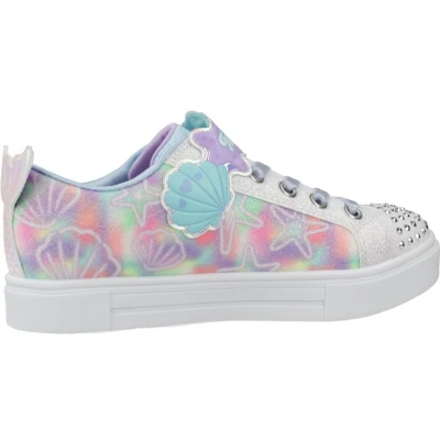 Afbeelding van Skechers Sneakers laag voor kinderen, Maat: 35, White/multi Textiel