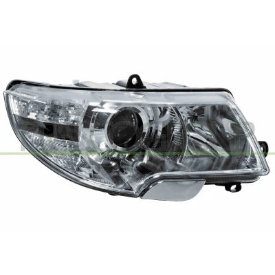 Afbeelding van PRASCO SK4204903 Koplampen rechts H7, H3 Met regelmotor voor LWR SKODA: Superb II Hatchback, Estate