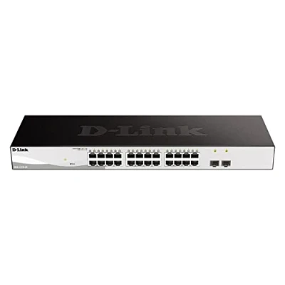 Afbeelding van D Link DGS 1210 26/E Netwerk switch RJ45/SFP 24 + 2 poorten 52 GBit/s
