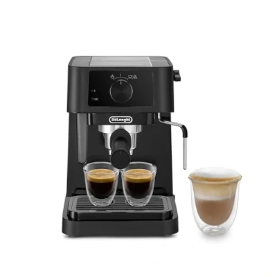 Image de De&#039;Longhi Stilosa EC230.BK Machine à café avec mousseur lait 15 bar noir