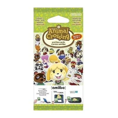 Afbeelding van Nintendo amiibo Animal Crossing Happy Home Designer 3 Card Pack Wii U + NEW 3DS