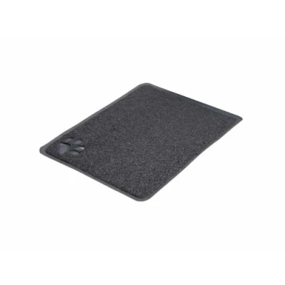 Image de Trixie Tapis pour Bac à Litière Anthracite 37 x 45 cm PVC Chat