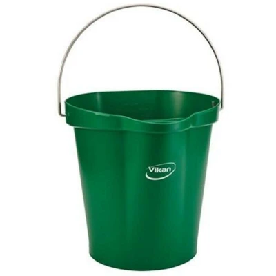 Image de VIKAN 56862 seau, 12 litres, vert 5686/2