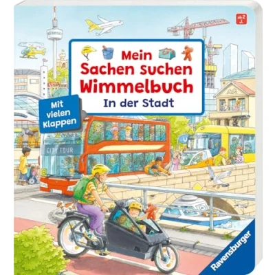 Afbeelding van Mein Sachen suchen Wimmelbuch: In der Stadt