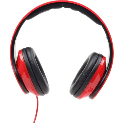 Afbeelding van Koptelefoon Gembird STEREO DETROIT einklappbar Rot