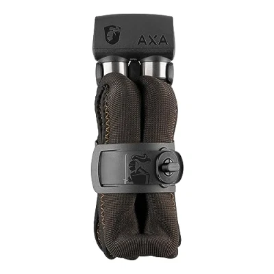 Image de Serrure pliante AXA Pliable 1000 100/10 gris (emballage de magasin)