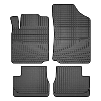 Afbeelding van FROGUM 545972 Vloermatset Rubber voor en achter 4 Zwart Op maat gemaakt CITROËN: C3 I Hatchback, C2 C5 II Hatchback