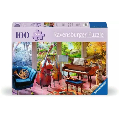 Afbeelding van Ravensburger Puzzel 12001366 Muzikale seizoenen voor ouderen en senioren (100 onderdelen)