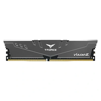 Afbeelding van Team Group T FORCE VULCAN Z TLZGD48G3200HC16F01 Geheugenmodule 8 GB 1 x DDR4 3200 MHz (1 8GB, 3200 MHz, RAM, DIMM 288 pin), Grijs