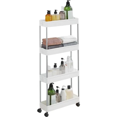 Afbeelding van ACAZA Opbergtrolley Wit