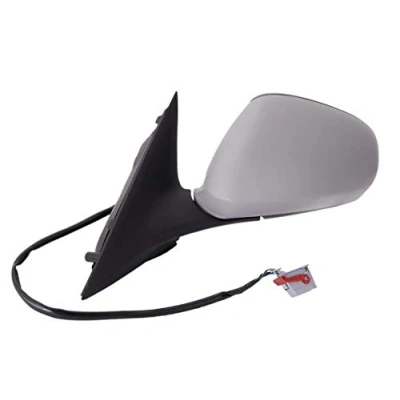 Afbeelding van Buitenspiegel Tyc 301 0032 Links Met grondlaag voor elek. spiegelverstelling, Bol vormig, Te verwarmen, Elektrisch inklapbaar, Blauw getint, tempe