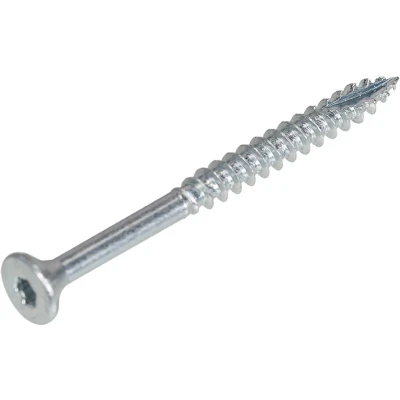 Afbeelding van Proftec spaanplaatschroeven 4,5x40mm platkop verzinkt deeldraad T20 (Per 200 stuks)