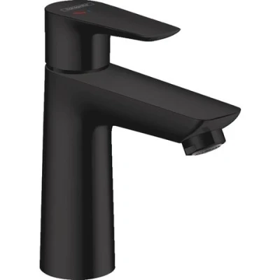 Afbeelding van hansgrohe Talis E ééngreeps wastafelmengkraan 110 CoolStart zonder afvoer mat zwart