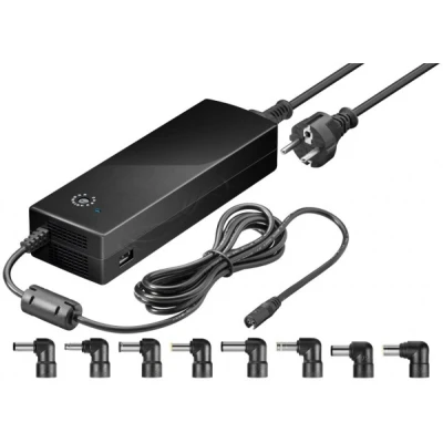 Afbeelding van Goobay 134,5 W notebookvoeding incl. 1x USB en 8x DC adapters; 12V 24V tot 8.5A max