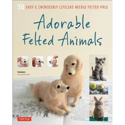 Afbeelding van Adorable Felted Animals