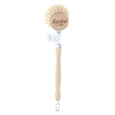Image de Sorbo Brosse à vaisselle, en bois, 26 cm