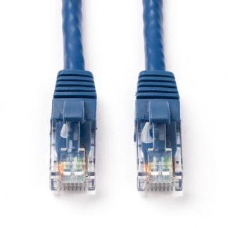Afbeelding van Netwerkkabel Cat6a U/UTP 1 meter (Blauw)