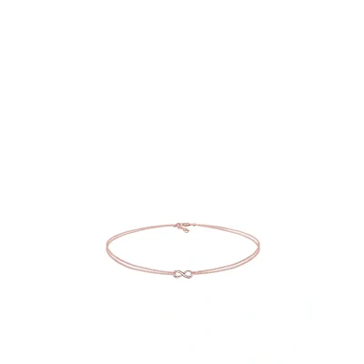 Afbeelding van Elli Infinity Ketting roségoldcoloured, Dames, Maat: 36, Roségold coloured