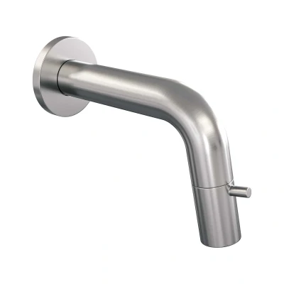 Afbeelding van Brauer Brushed Edition Fonteinkraan inbouw uitloop 14cm PVD geborsteld RVS