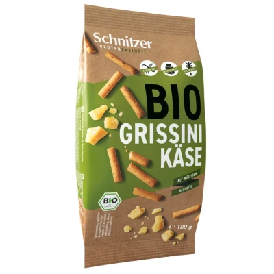 Afbeelding van Schnitzer BIO Grissini Käse 100GR