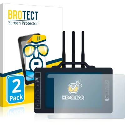 Afbeelding van BROTECT Screenprotector voor SmallHD 703 Bolt Wireless Monitor Folie Beschermfolie transparant (2 Stuks)