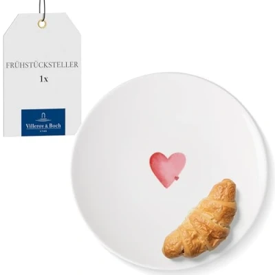 Afbeelding van Frühstücksteller Sending Love With ø 21,2 cm