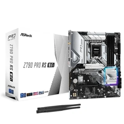 Afbeelding van ASRock Z790 Pro RS WIFI Moederbord ATX Socket LGA1700 Intel DDR5 Wi Fi 6E Realtek ALC897 2.5G LAN