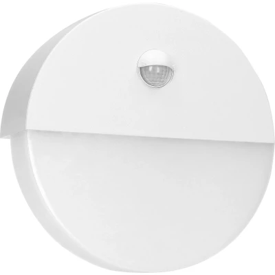 Afbeelding van Buitenlamp met Bewegingssensor HALIT Tuinverlichting 4000K Buitenverlichting IP65 Muurlamp 600 lm Wandlamp buiten Wit