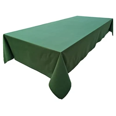 Afbeelding van Lemos Home Tafelkleed van hoogwaardige kwaliteit 100% katoen Conceptcollectie Kleur en maat naar keuze (tafelkleed 80 x cm, olijfgroen)