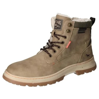 Afbeelding van Mustang Enkellaarsjes voor heren 4192 601, Beige