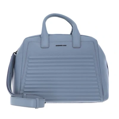 Afbeelding van Mandarina Duck I con dames schoudertas, 32 x 26,5 20 cm (b h d) P10jdt02, Grijs/Blauw
