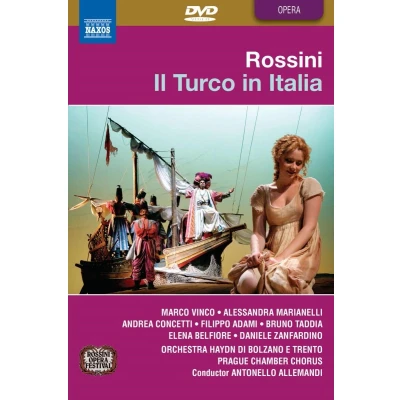 Afbeelding van Orchestra Haydn Di Bolzano e Trento, Prague Chamber Chorus Rossini: Il Turco In Italia (DVD)