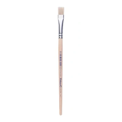 Image de Pelikan pinceau à soies 613 f, taille 12, manche en bois nonlaqué, court (721431)