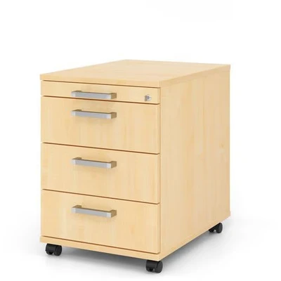Afbeelding van Ladeblok 3 Lades Verrijdbaar Esdoorn 42,8 x 58 59 cm Signa Ac30 CE