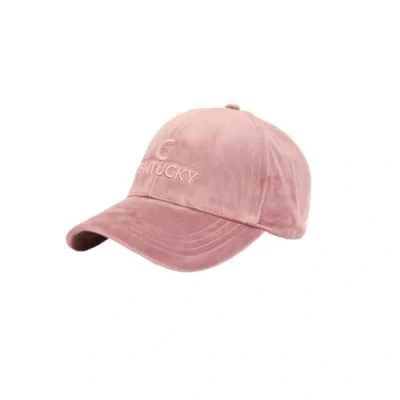 Image de Kentucky Horsewear Cap velours Rose Vieux