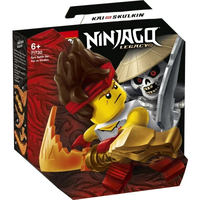 Afbeelding van LEGO NINJAGO Epische Strijd set Kai tegen Skulkin 71730