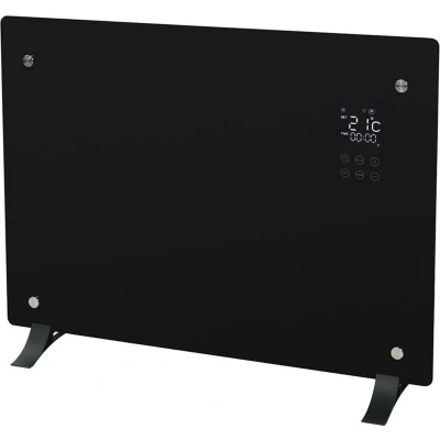 Afbeelding van Eurom Alutherm Verre 1000 Wi Fi, Zwart Convectorkachel