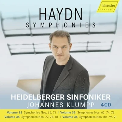 Afbeelding van Heidelberger Sinfoniker, Johannes Klumpp Haydn Symphonies Vol. 32 25 (4 CD)