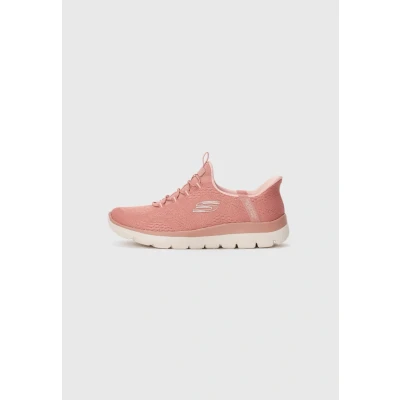 Afbeelding van Skechers Summits Sneakers laag, Dames, Maat: 37, Dark rose/peach Schoenen