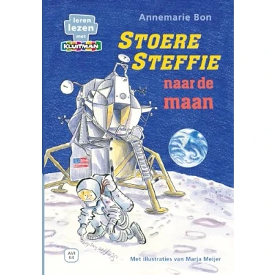 Afbeelding van Leren lezen met Kluitman Stoere Steffie naar de maan