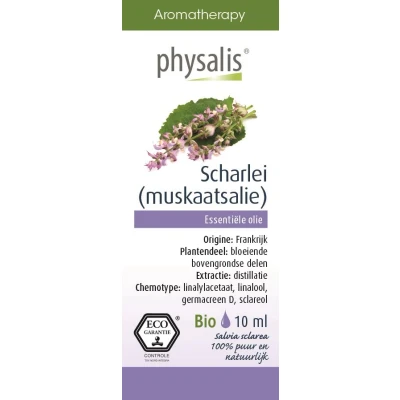 Afbeelding van Physalis Huile Aromathérapie Huiles essentielles Sauge sclarée