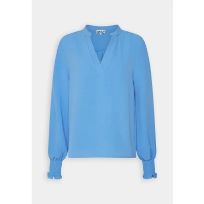 Afbeelding van ONLY Onlmette V NECK Smock Blouse, Dames, Maat: XS, Provence