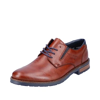 Afbeelding van Rieker oxford heren schoenen 14621, Bruin