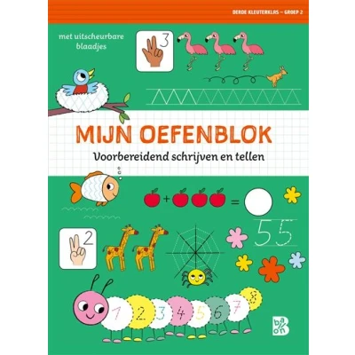 Image de Mijn oefenblok: Voorbereidend schrijven en tellen