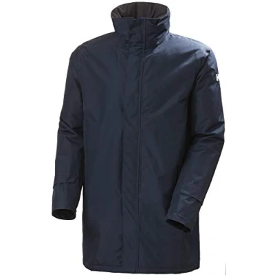 Afbeelding van Helly Hansen Dubliner Insulated Long Jacket Heren Blauw Maat S